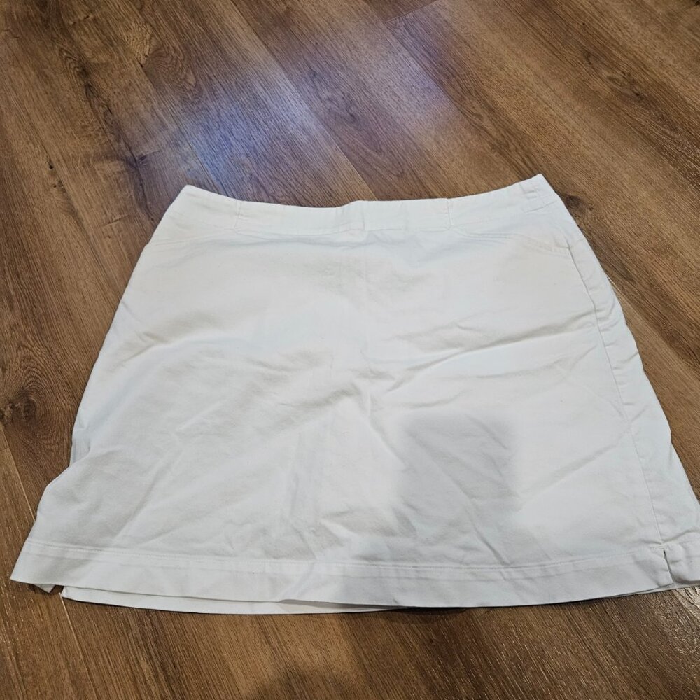 White Nike Golf Skort (12)